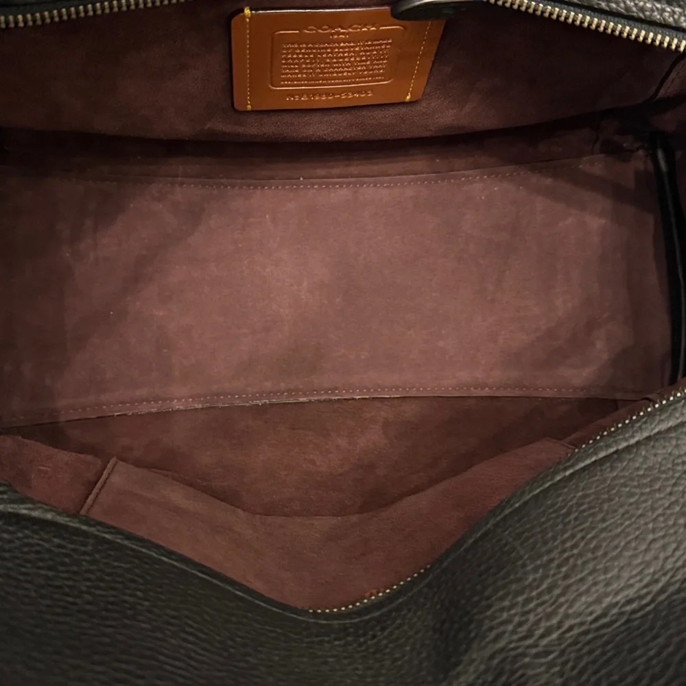 Coach 1941 Shadow Carryall Leather Satchel - Picture 13 of 15